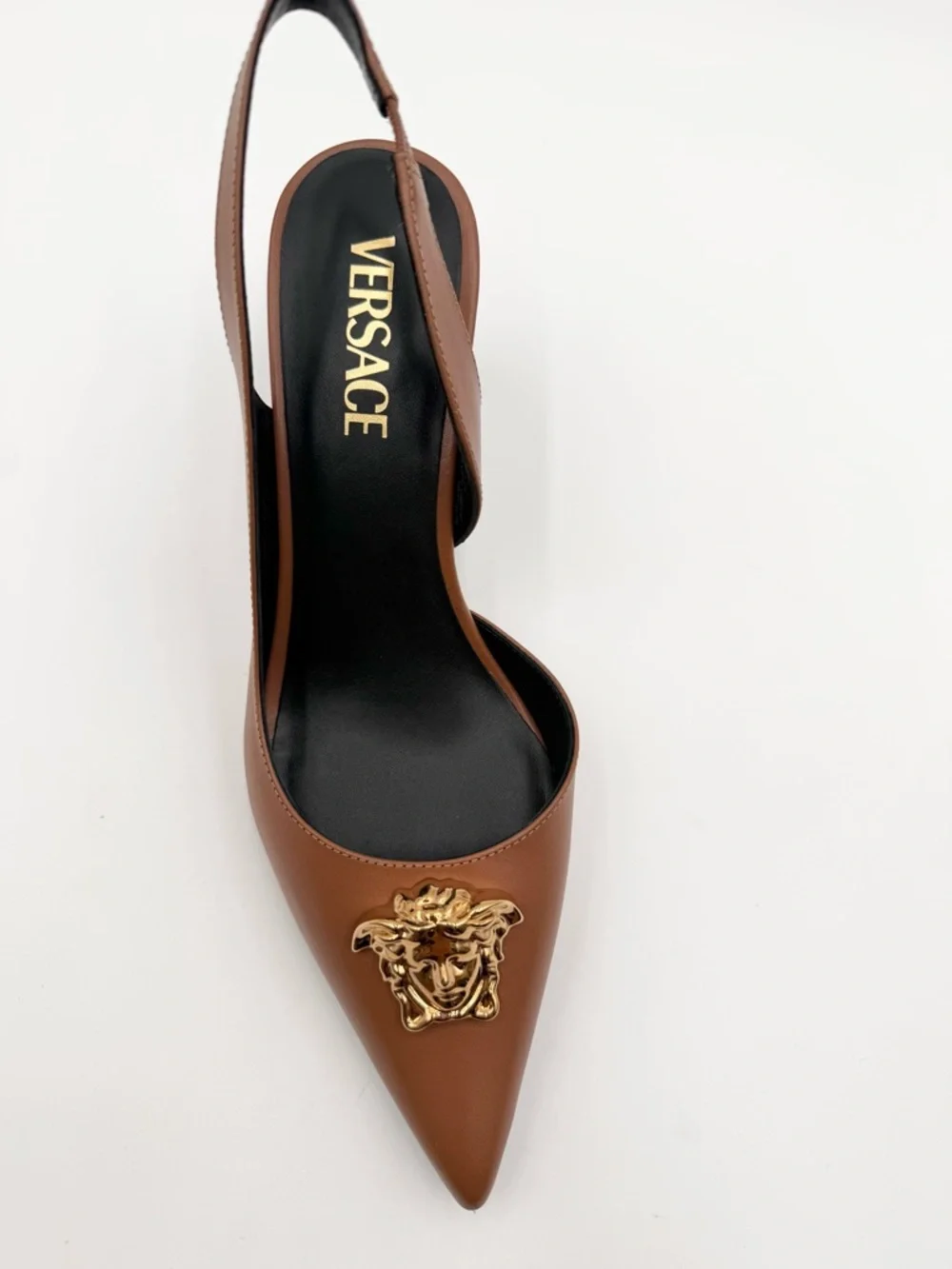 Versace La Medusa slingback pumps - 39 - Picture 8 of 8
